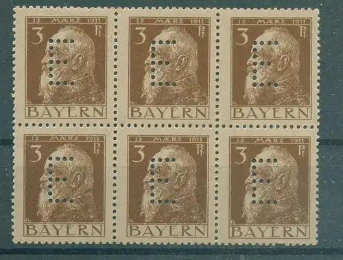 BAYERN 1912 Nr D6 postfrisch (226479)