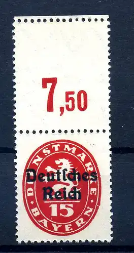 DEUTSCHES REICH 1920 Nr D36 postfrisch (214213)