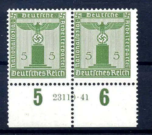 DEUTSCHES REICH DIENST 1942 Nr 158 HAN postfrisch (214067)