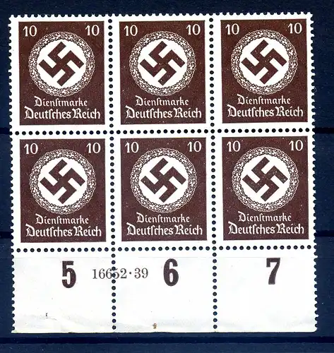 DEUTSCHES REICH DIENST 1934 Nr 137 HAN postfrisch (214401)