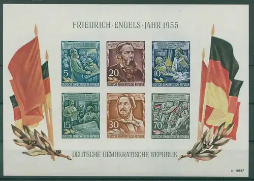 DDR 1955 Block 13 postfrisch (228552)