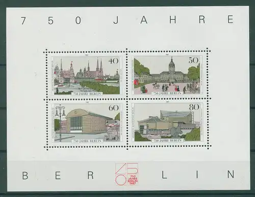 BERLIN 1973 Block 8 postfrisch (228536)