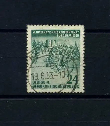 DDR 1953 PLATTENFEHLER Nr 355 f4 gestempelt (100999)