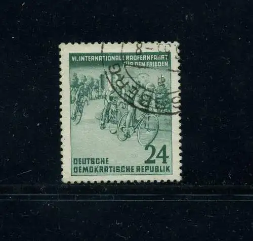 DDR 1953 PLATTENFEHLER Nr 355 f9 gestempelt (101005)