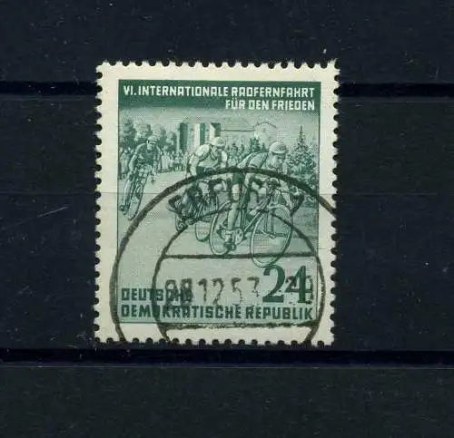 DDR 1953 PLATTENFEHLER Nr 355 f9 gestempelt (101007)