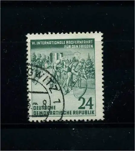 DDR 1953 PLATTENFEHLER Nr 355 f9 gestempelt (101008)