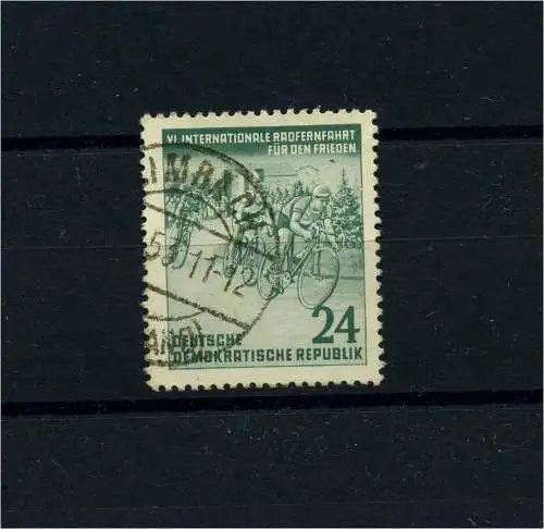 DDR 1953 PLATTENFEHLER Nr 355 f32 gestempelt (101020)