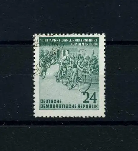 DDR 1953 PLATTENFEHLER Nr 355 f32 gestempelt (101021)