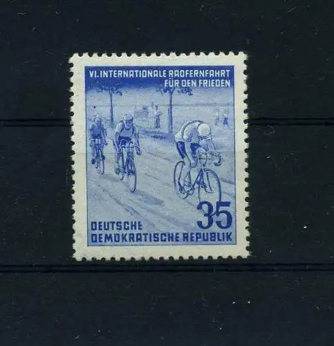 DDR 1953 PLATTENFEHLER Nr 356 f20 postfrisch (101032)