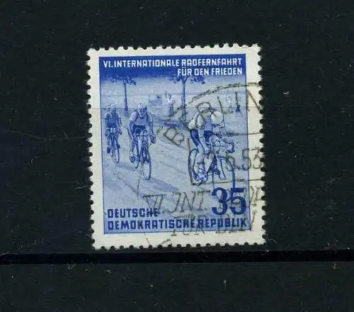 DDR 1953 PLATTENFEHLER Nr 356 f41 gestempelt (101036)