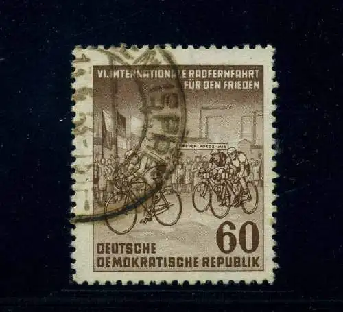 DDR 1953 PLATTENFEHLER Nr 357 f4a gestempelt (101040)