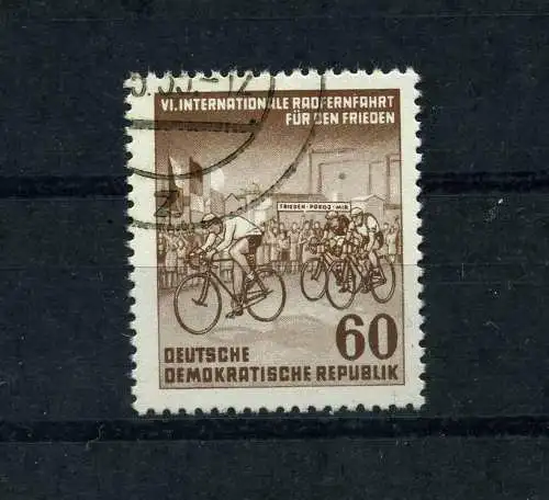 DDR 1953 PLATTENFEHLER Nr 357 f14 gestempelt (101045)