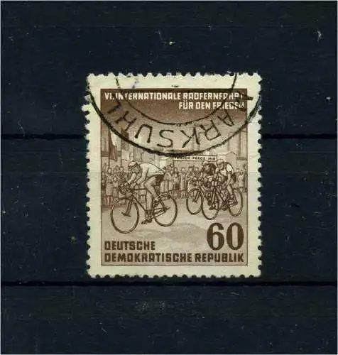 DDR 1953 PLATTENFEHLER Nr 357 f45 gestempelt (101052)