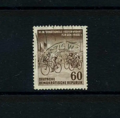 DDR 1953 PLATTENFEHLER Nr 357 f45 gestempelt (101053)
