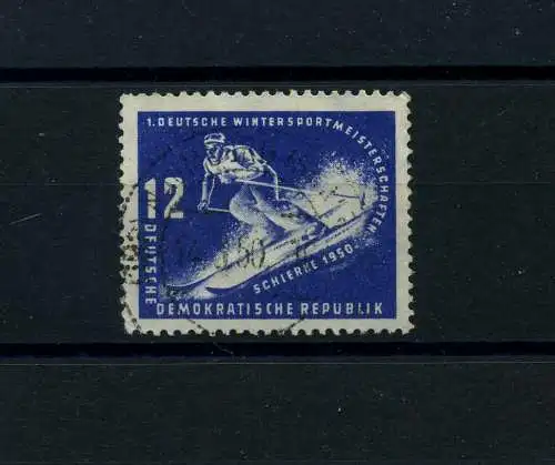 DDR 1950 PLATTENFEHLER Nr 246 f49 gestempelt (101067)
