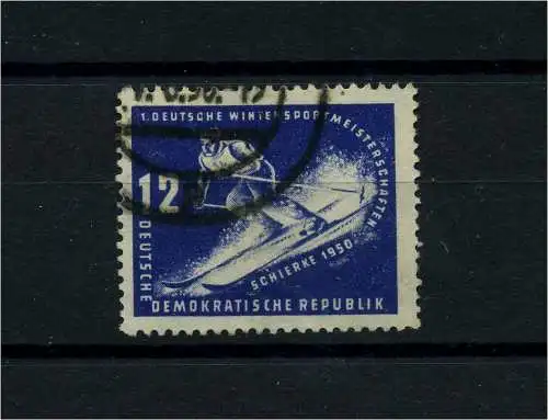 DDR 1950 PLATTENFEHLER Nr 246 f49 gestempelt (101068)