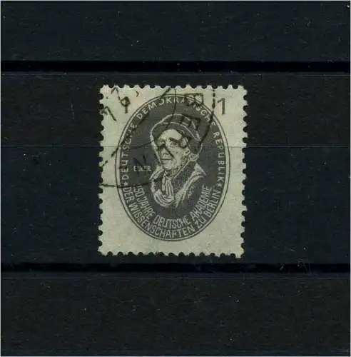 DDR 1950 PLATTENFEHLER Nr 261 f11 gestempelt (101098)