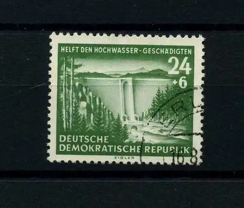 DDR 1954 PLATTENFEHLER Nr 431 I gestempelt (101145)