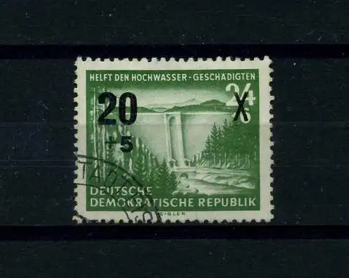 DDR 1955 PLATTENFEHLER Nr 449 III gestempelt (101165)