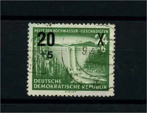 DDR 1955 PLATTENFEHLER Nr 449 III gestempelt (101166)