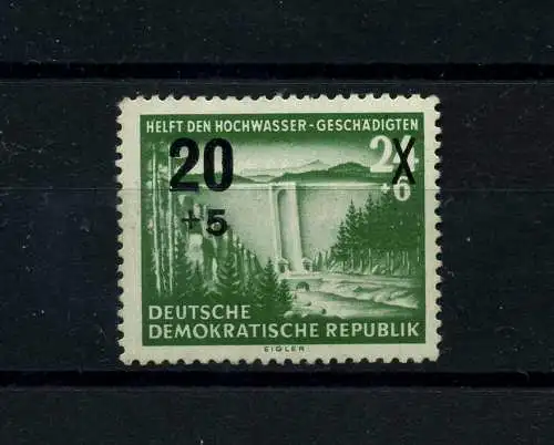 DDR 1955 PLATTENFEHLER Nr 449 IV postfrisch (101171)