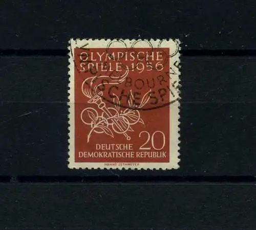DDR 1956 PLATTENFEHLER Nr 539 f11 gestempelt (101329)