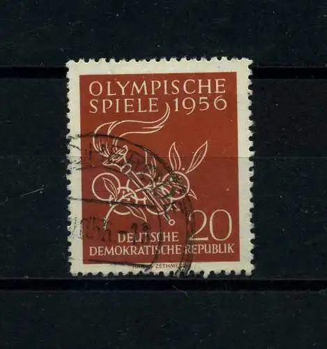 DDR 1956 PLATTENFEHLER Nr 539 f49 gestempelt (101335)
