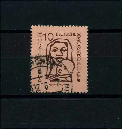 DDR 1956 PLATTENFEHLER Nr 549 f41 gestempelt (101386)