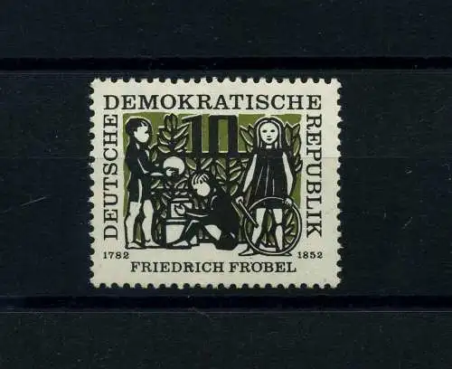 DDR 1957 PLATTENFEHLER Nr 564 f9 postfrisch (101401)