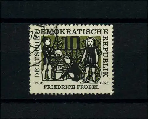 DDR 1957 PLATTENFEHLER Nr 564 f9 gestempelt (101402)