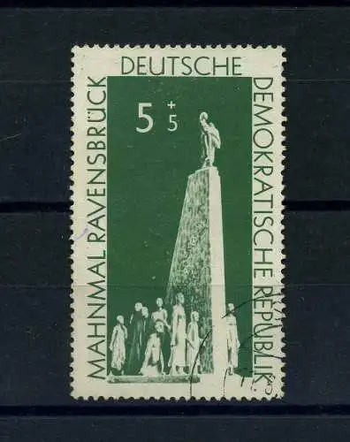 DDR 1957 PLATTENFEHLER Nr 566 f9 gestempelt (101407)