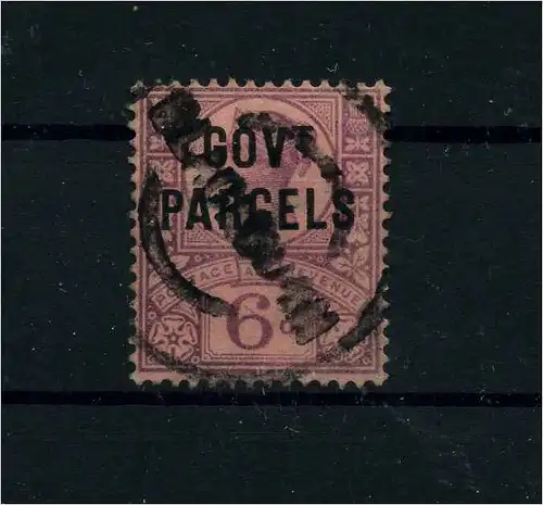 GB GOVT. PARCELS 1887 Nr D29 gestempelt (101658)