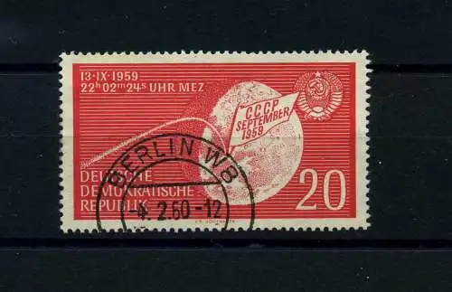 DDR 1959 PLATTENFEHLER Nr 721 I gestempelt (101839)