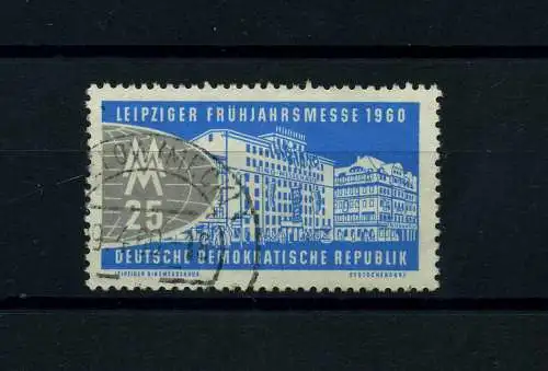 DDR 1960 PLATTENFEHLER Nr 751 f11 gestempelt (101857)