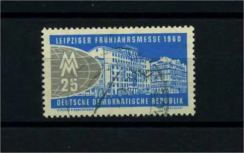 DDR 1960 PLATTENFEHLER Nr 751 f11 gestempelt (101858)