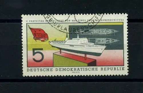 DDR 1960 PLATTENFEHLER Nr 768 f7 gestempelt (101861)