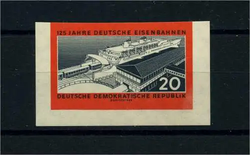 DDR 1960 PLATTENFEHLER Nr 806B f10 postfrisch (101904)