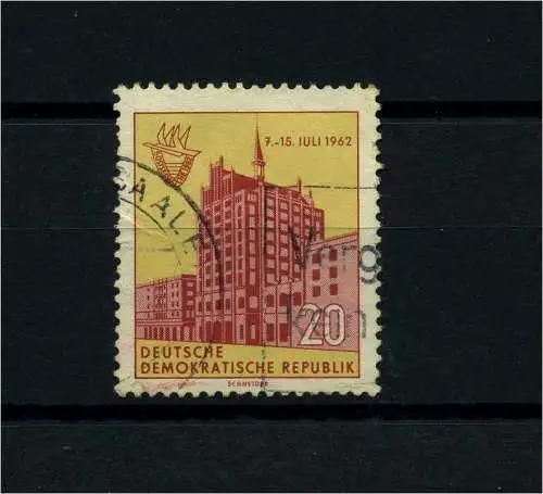 DDR 1962 PLATTENFEHLER Nr 899 f26 gestempelt (101941)