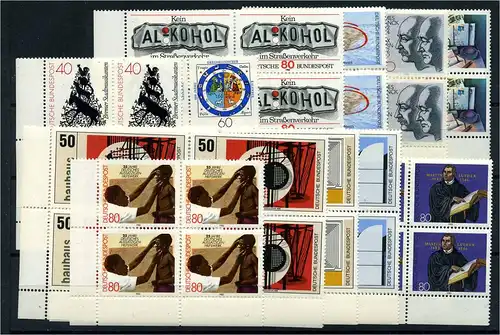 BUND Lot aus 1982-1983 postfrisch (101970)