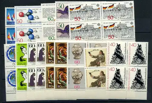 BUND Lot aus 1982 postfrisch (101971)