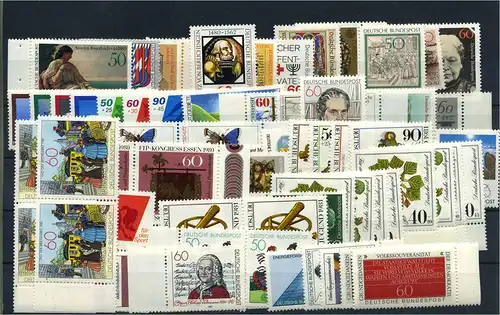 BUND Lot aus 1981-1982 postfrisch (101974)