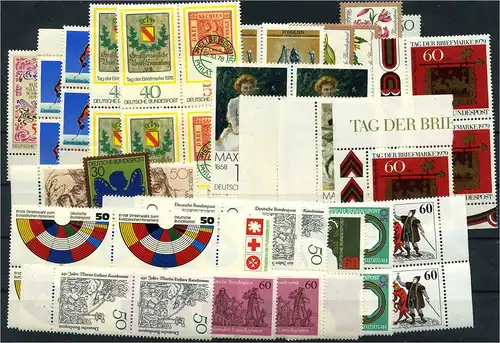 BUND Lot aus 1978-1979 postfrisch (101987)