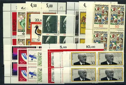 BUND Lot aus 1976-1977 postfrisch (102007)