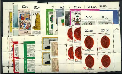 BUND Lot aus 1977 postfrisch (102008)