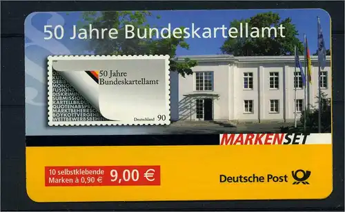 BUND 2008 MH 72 gestempelt (103545)