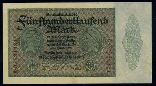 5Tsd. Mark 1923 Reichsbanknote siehe Beschreibung (103751)