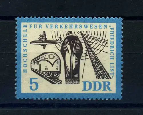 DDR 1962 PLATTENFEHLER Nr 916 f24 postfrisch (103986)