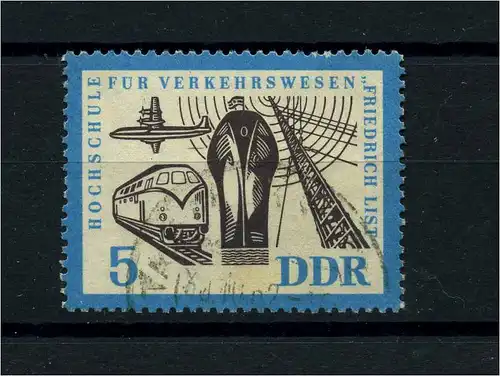 DDR 1962 PLATTENFEHLER Nr 916 f24 gestempelt (103987)