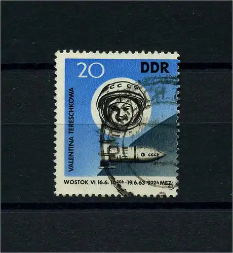 DDR 1963 PLATTENFEHLER Nr 970 f1 gestempelt (104017)