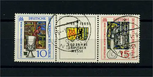 DDR 1964 PLATTENFEHLER Nr 1053 f46 gestempelt (104095)